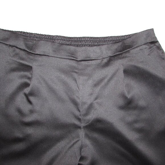 Woman's  Time True Black Wide Leg Dress Pants Size XL (16-18) - Picture 10 of 16